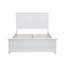 Structure de lit plateforme en bois de style traditionnel renforcé-426469995-426469909