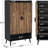 Rustic Cabinet,Vintage Storage Organizer,Practical Shoe Cabinet