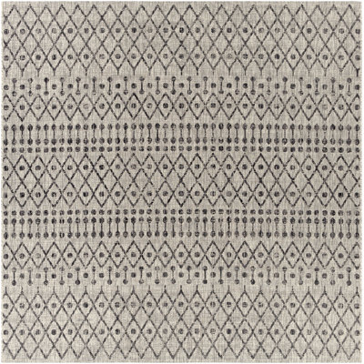 Tapis intérieur / extérieur kaki / gris anthracite Hongming Southwestern