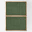 «Emerald Green Mid-Century Modern Polygon», 2 pièces sur toile-98554038-98554041