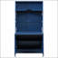 Garde-manger compact, buffet de 69 po de hauteur avec huche et poste de travail pliable, armoire de rangement multifonctionnelle pour la salle à manger et le salon-131655872