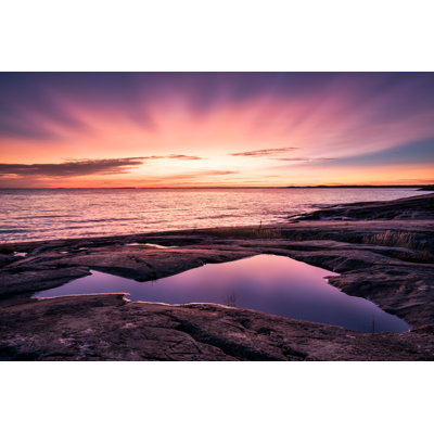 Epic Sunset by Riekkinen - Wrapped Canvas Print
