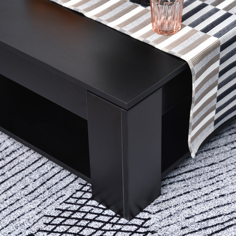 Table basse Montagu, Noir