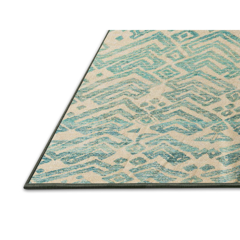 Abstract Indoor Rug, Rectangle 2' x 3'