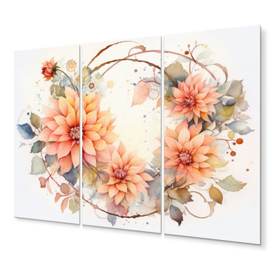 Plants & Flowers Wall Decor on Metal