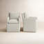 Alayaa Performance Upholstered Armchair with Casters-99840900