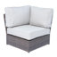 Chaise de patio avec coussins confortables