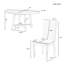 Ensemble de salle à manger extensible pour 4 personnes Zaena-1975928628-2009748924-1975928629