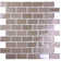 Landscape 1 in. x 2 in. Translucent Glass Plastic Face Mounted Brick Mosaic Designer Pool Tile