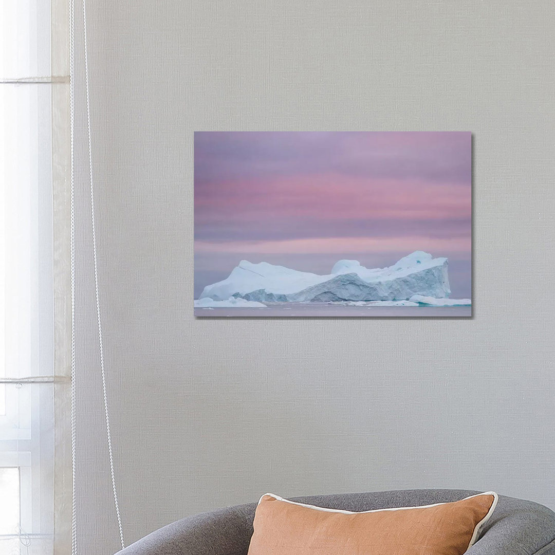 Ilulissat Icefjord, UNESCO, Also Called Kangia Or Ilulissat Kangerlua At Disko Bay. Greenland by Martin Zwick - Wrapped Canvas Print