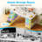 Home Office Desk With 8 Spacious Fabric Drawers, Modern Writing Desk With Sturdy Design, Corner Desk With Reversible Structure-2038418269-2038418268