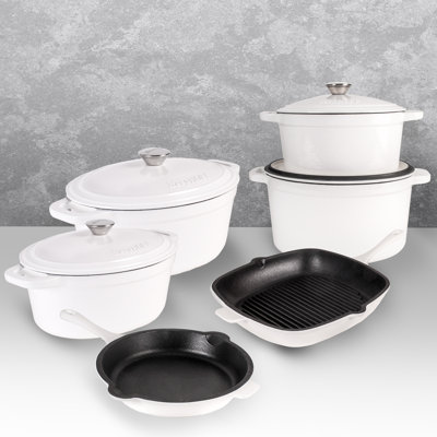 BergHOFF Neo 10pcs Cast Iron Cookware Set