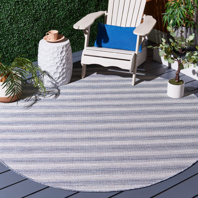 Tapis intérieur / extérieur bleu Tribeca 231