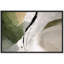 Abstrait vert beige, composition minimale, photos de salon contemporain, impression sur toile encadrée-126092617-126092612