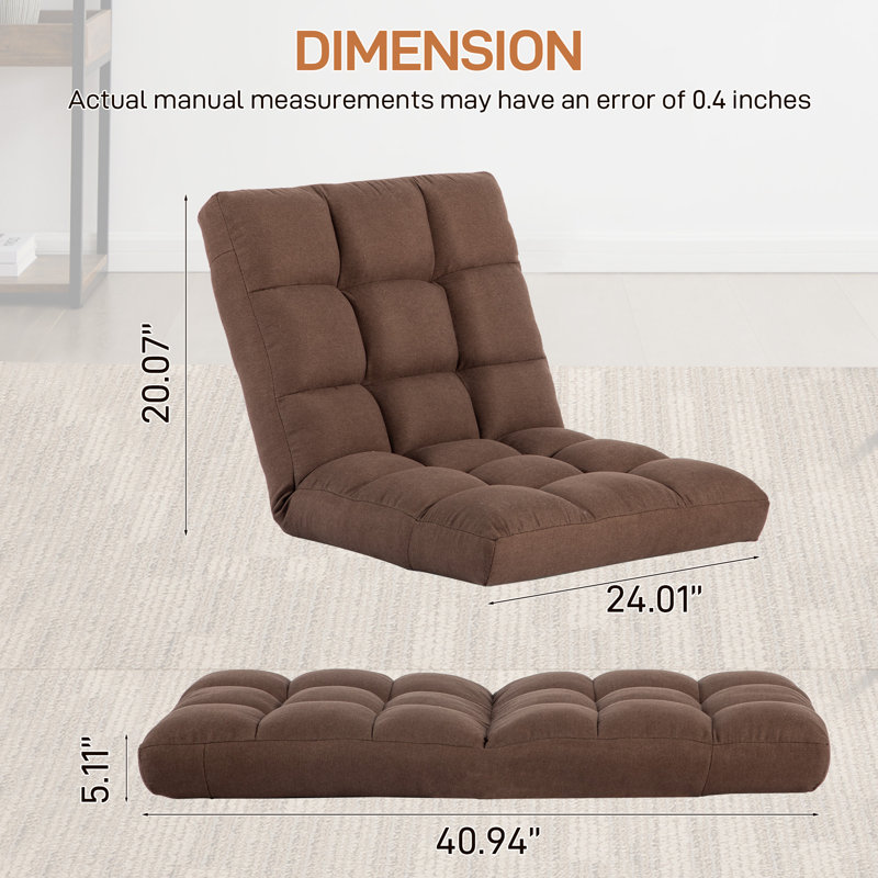 Fauteuil de jeu Trule, Brun