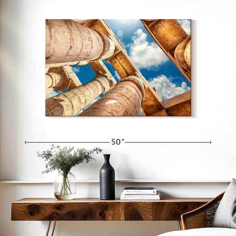 Lilie Great Hypostyle Hall Colonnes, H 26 po x l 39 po