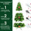 Arbre de Noël pré-éclairé-154267176