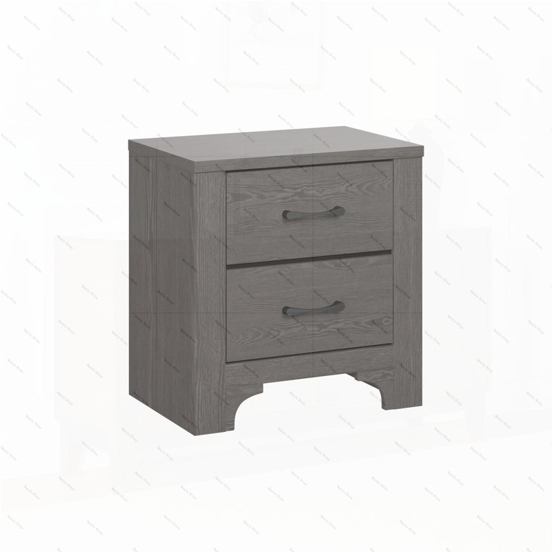 Table de chevet 2 tiroirs Junipe Brown