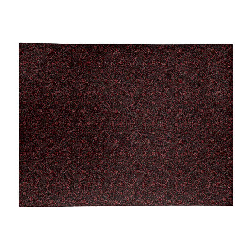 Tapis noir zone lines, Rectangle 5 pi x 7 pi