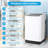 DreamDwell Home 2.4 Cubic Feet cu. ft. High Efficiency Portable Washer with Child Safety Lock-95082958