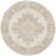 Burnie Oriental Ivory/Beige Area Rug