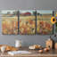Country View II - Toile tendue avec châssis de qualité supérieure - Prêt à être accroché-1526572492