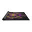 Tapis noir/beige à tisser électrique-139706686