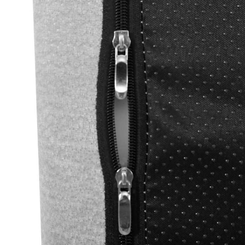 Canapé modulaire compressé Monroe, Chenille grise