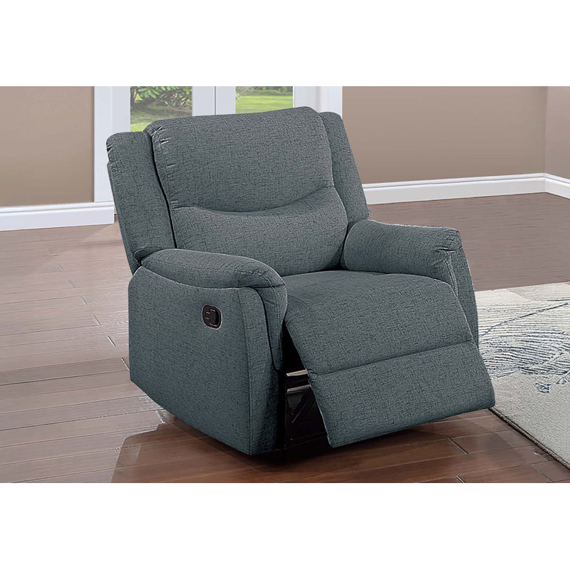 Single Recliner, Dark Gray