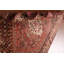 Tapis traditionnel géométrique rouge