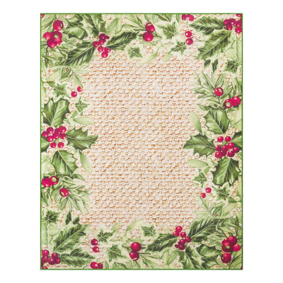Jill Zarin Jamaica Caribbean Indoor/Outdoor Rug