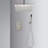 Ceiling Mounted Shower System Combo Set With Handheld And 10"Shower Head-126232155