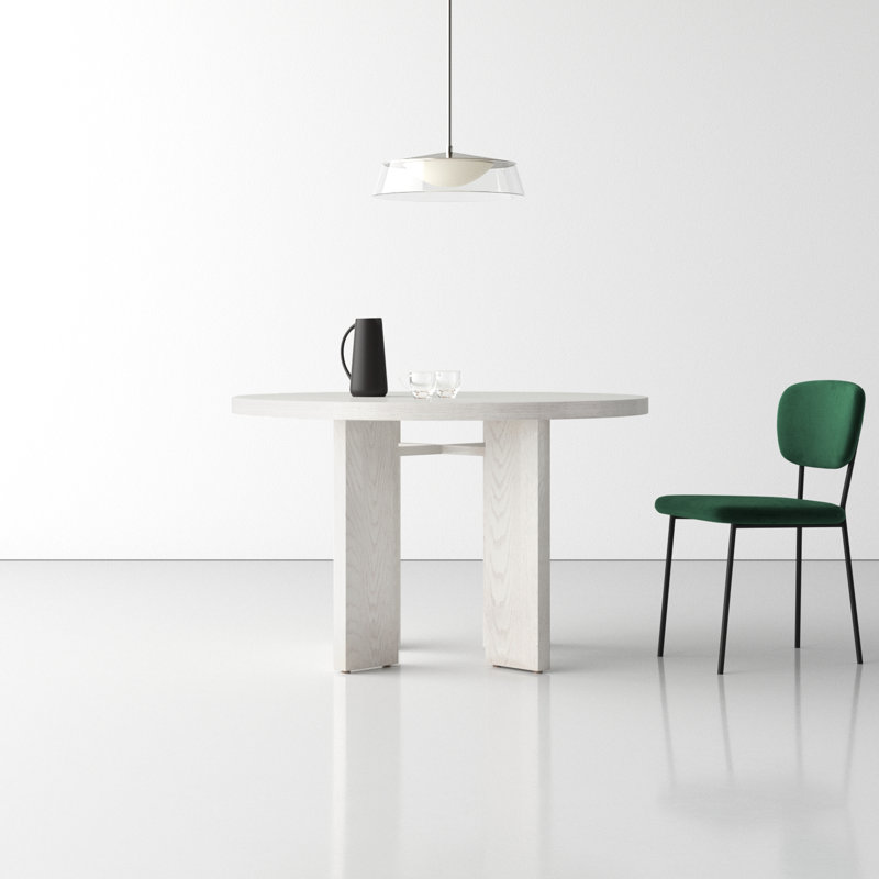 Talitha 47.75'' Round Dining Table, White Wash