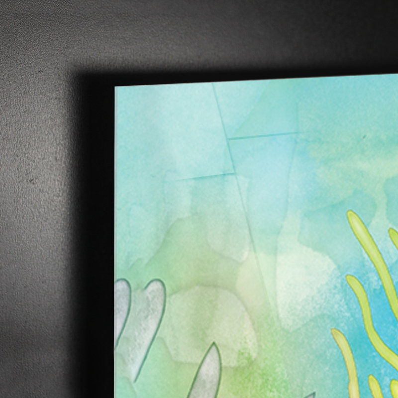 Anemone atlantico by Delores Naskrent - Rectangle Print on Canvas, 70cm H x 100cm W
