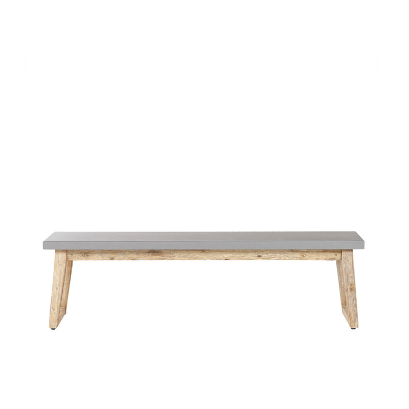 Dameyon Wooden/Cement Picnic Bench