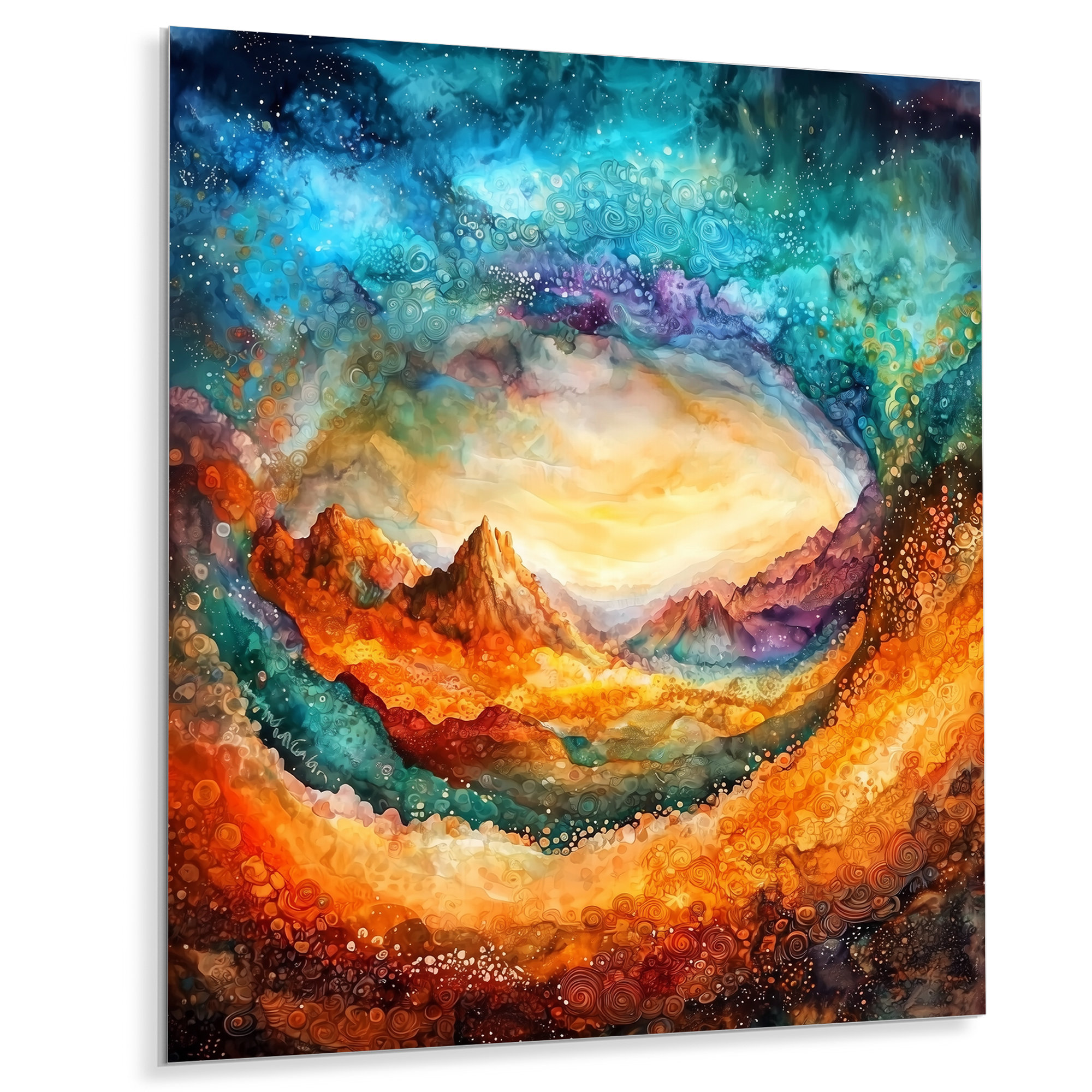 Latitude Run® Celestial Abstract Prairies Landscape III - Landscapes ...