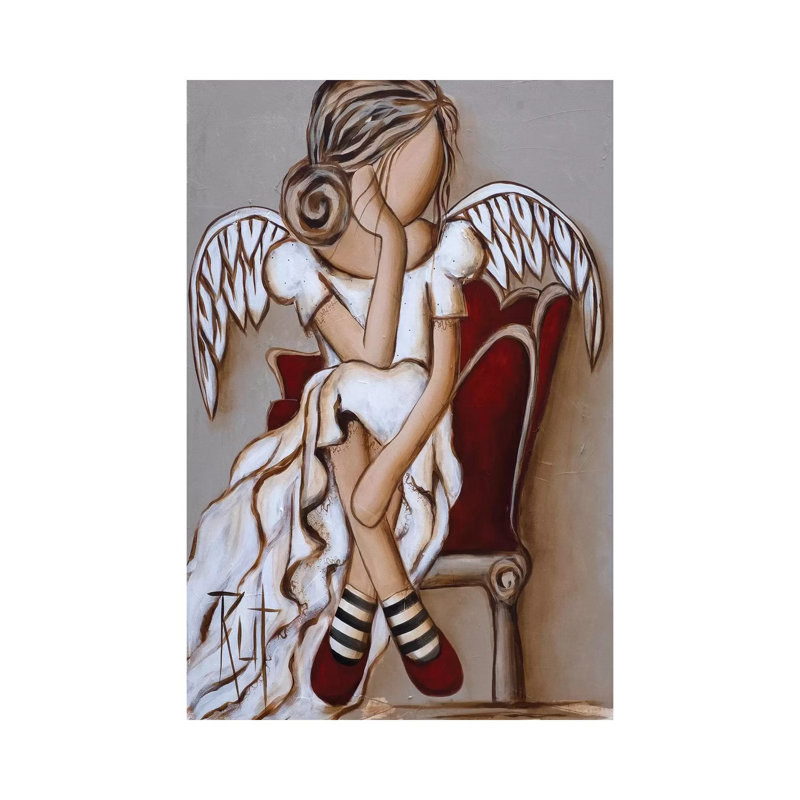 Peace - Wrapped Canvas Graphic Art Print, 66.04 cm H x 45.72 cm W x 1.91 cm D