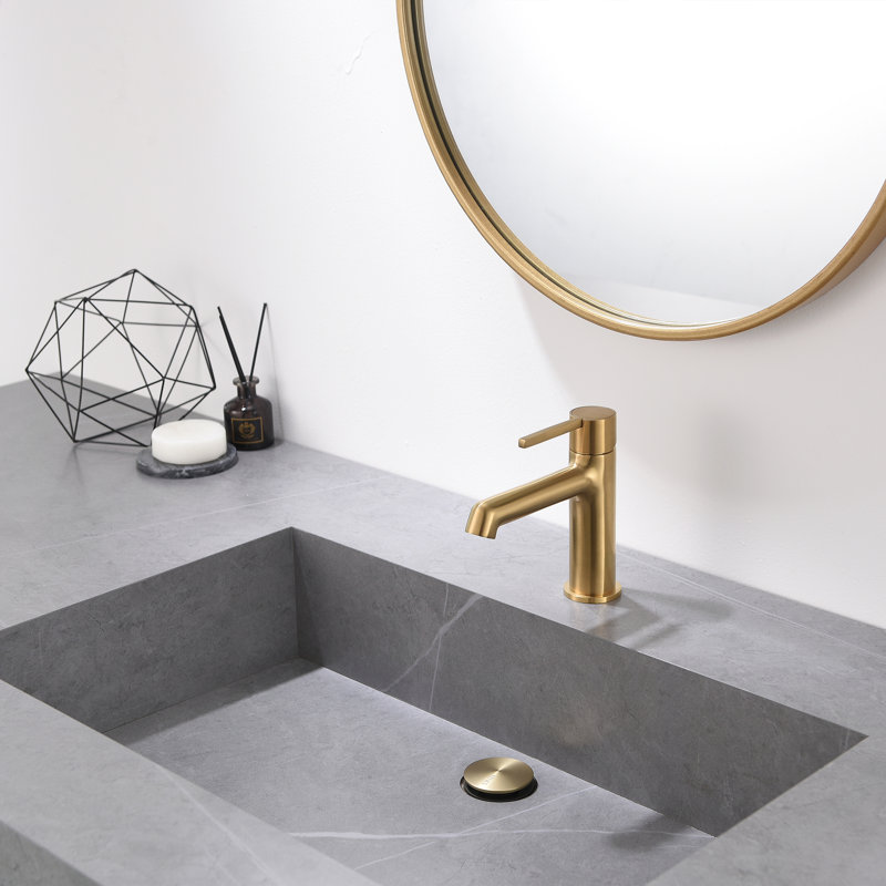 Bathroom Faucet, Gold