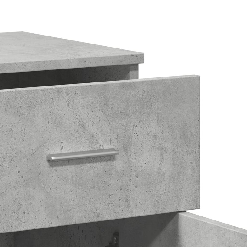 Lilya 79cm Sideboard, Concrete Grey