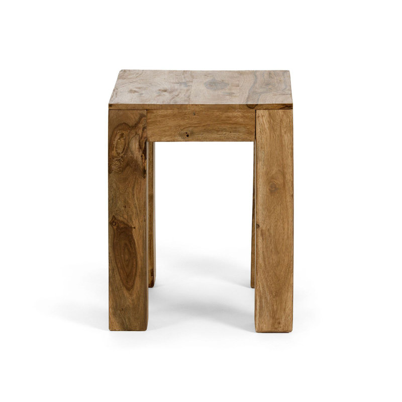 Bevers Solid Wood End Table
