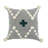 Dicha 100% Cotton Throw Square Pillow Cover-2027832831-2014369753