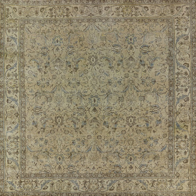 Tapis oriental beige / vert Chipman