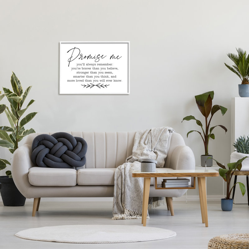 Citation inspirante «Love Love», conception botanique décontractée, H 24 po x l 30 po x P 1,5 po