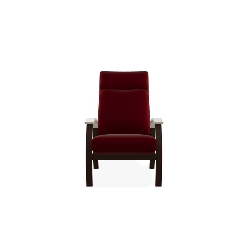 Chaise de patio inclinable avec coussins Askar, Rouge 1A, Désert P60, Kona texturé