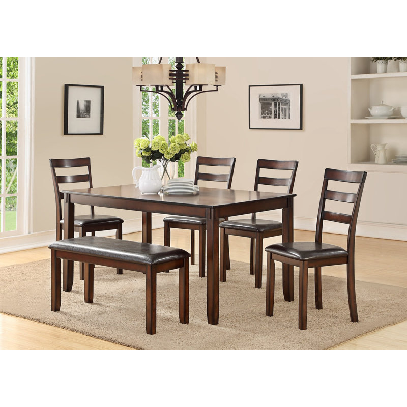 6 - Person Four Leg Dining Set