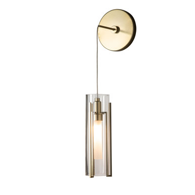 Exos 1 - Light Steel Armed Sconce
