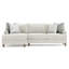 Bernhardt Mila 2-Piece Right Facing Fabric Sectional