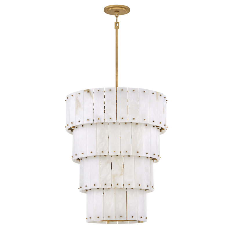 Simone 9 - Light Drum Tiered Chandelier