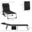 Outsunny Padded Folding Chaise Lounge Chair, Outdoor 6-Level Reclining Camping Tanning Chair With Headrest For Beach, Yard, Patio, Pool-1081814447