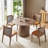 MDF Dining Table Kitchen Table Small Space Dining Table for Living Room-384672295